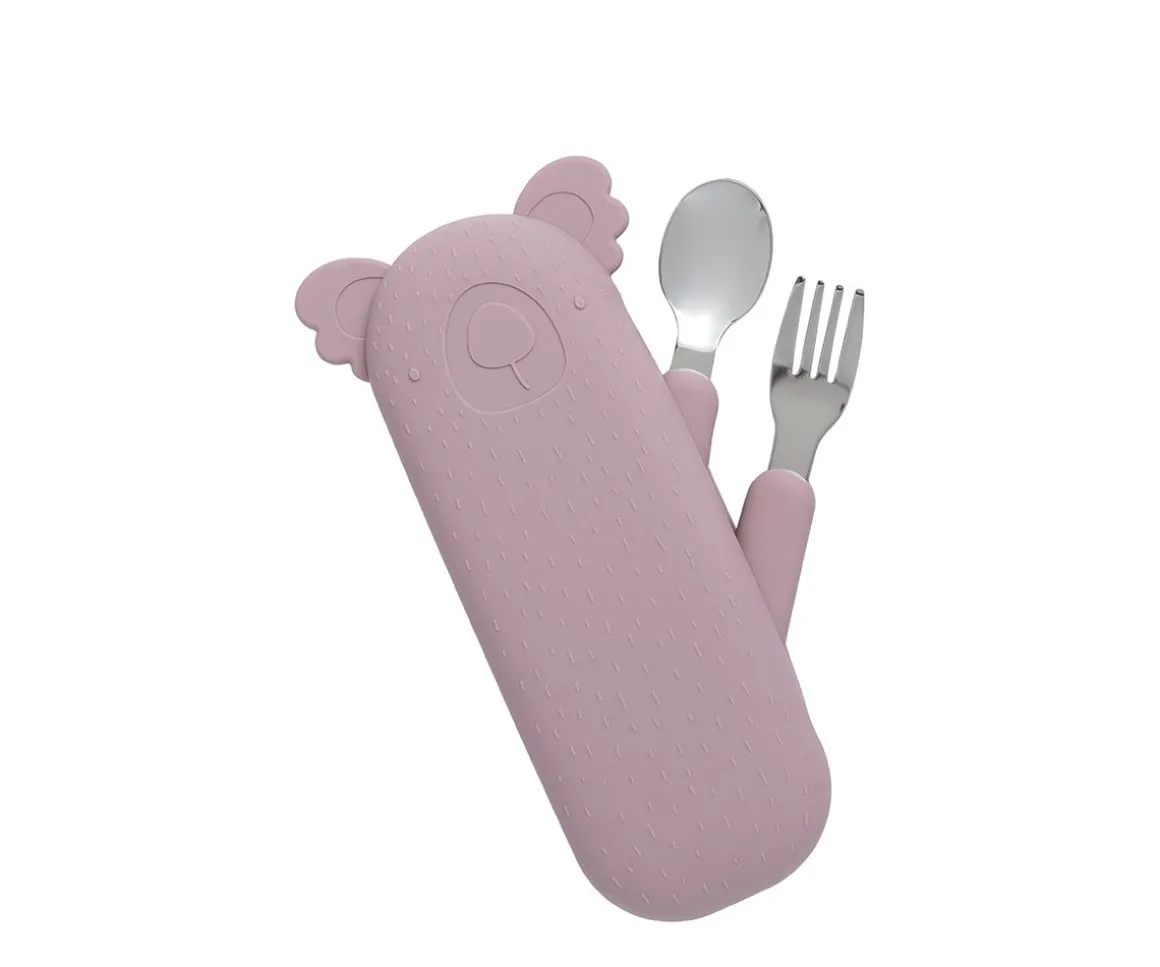 Set de Cubiertos Koala Zoe Malva