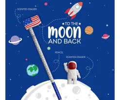 Set de Lápiz y Goma Space