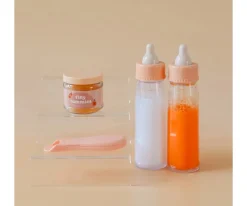 Set de Tarro y Cuchara Tiny Tummies Peach Jelly Food
