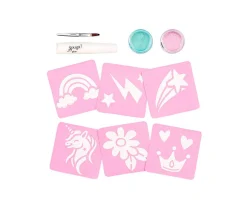 Set de Tatuajes de Purpurina Unicornio