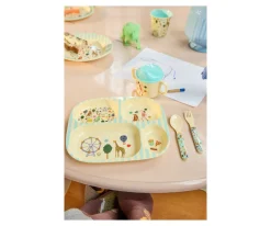 Set de Vajilla Infantil 4 Piezas Feria