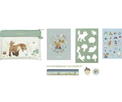 Set Estuche y Material Escolar Forest Friends