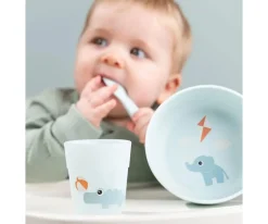 Set Primera Vajilla Playground Blue