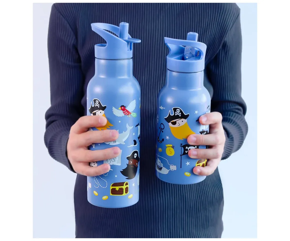 Set Tapa Pajita y Cepillo Pirates