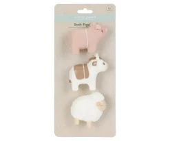 Set Tres Muñecos para Baño Little Farm
