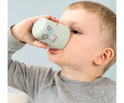 Set Vajilla con Ventosa Foodie Tiny Farm Green