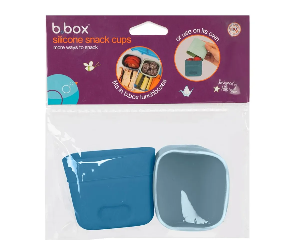 Set Vasitos Snack de Silicona B.Box Ocean