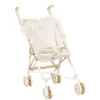 Silleta Grande para Muñecas con Volantes Putty Cotton Gauze Cream Chassis