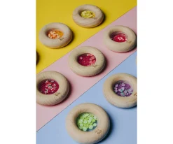 Sonajero Donut Sensorial Tomates