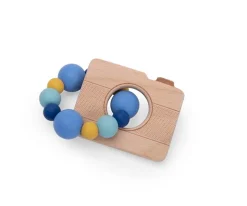 Sonajero Mordedor de Madera y Silicona Puce & Pilou