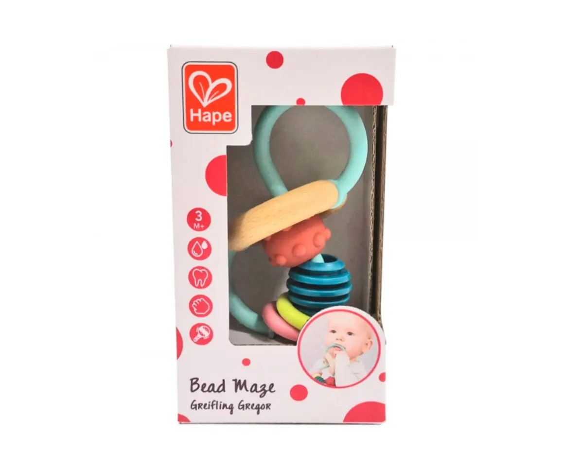 Sonajero-Mordedor Laberinto de Cuentas