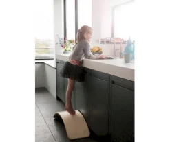 Tabla Curva Wobbel Original Madera Natural sin Fieltro