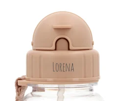 Tapa para Botella Plástico Funny Letters Personalizable