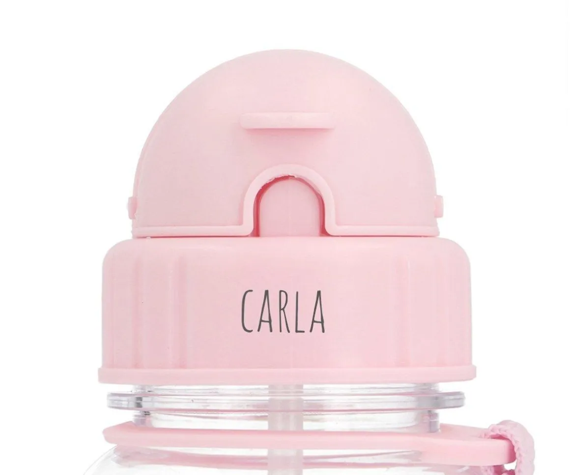 Tapa para Botella Plástico Magical Unicorn Personalizable