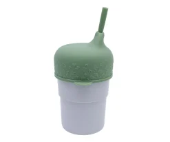 Tapa Sippie para Vaso Silicona Sage