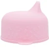 Tapa Sippie para Vaso Silicona Rosa