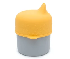 Tapa Sippie para Vaso Silicona Amarillo