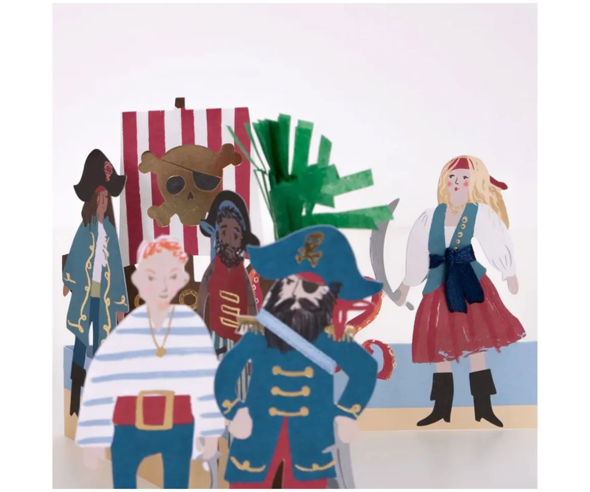 Tarjeta de Cumpleaños Pirates