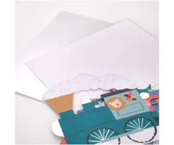 Tarjeta de Cumpleaños Train