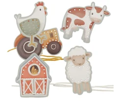 Tarjetas Para Enlazar Cordones Little Farm