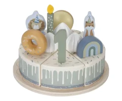 Tarta de Cumpleaños Azul