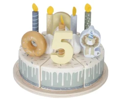 Tarta de Cumpleaños Azul