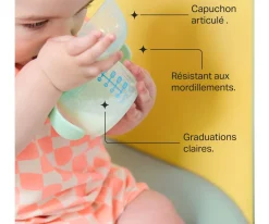 Taza Aprendizaje Transition Spout Rosa Pastel 150ml