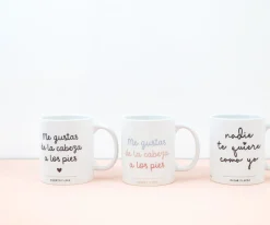 Taza Cerámica Me Gustas de la Cabeza a los Pies Colour Personalizada