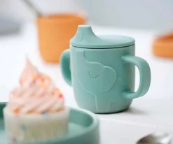 Taza de Aprendizaje Peekaboo Elphee Verde