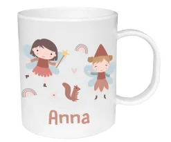 Taza de Plástico Personalizada Wild Fairies
