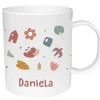 Taza de Plástico Personalizada Geometric Nature