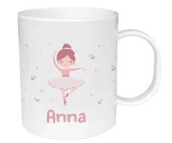 Taza de Plástico Personalizada Ballet