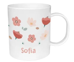 Taza de Plástico Personalizada Little Garden