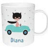 Taza de Plástico Personalizada Héroe Broom