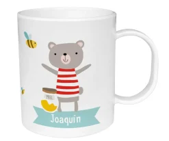 Taza de Plástico Personalizada Osito