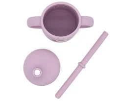 Taza de Silicona con Pajita Unicornio 120ml
