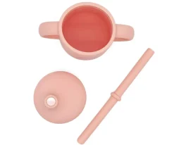 Taza de Silicona con Pajita Pulpo 120ml