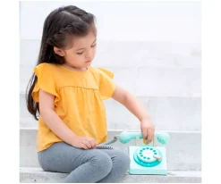 Teléfono de Madera Vintage