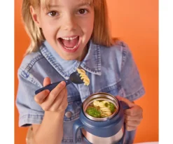 Termo con Cuchara / Tenedor 335 ml Midnight