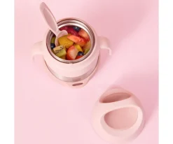 Termo con Cuchara / Tenedor 335 ml Indigo Blush Crush