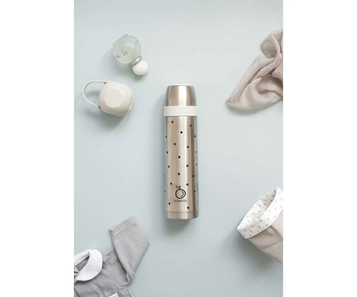 Termo Líquidos Dots Beige 500ml