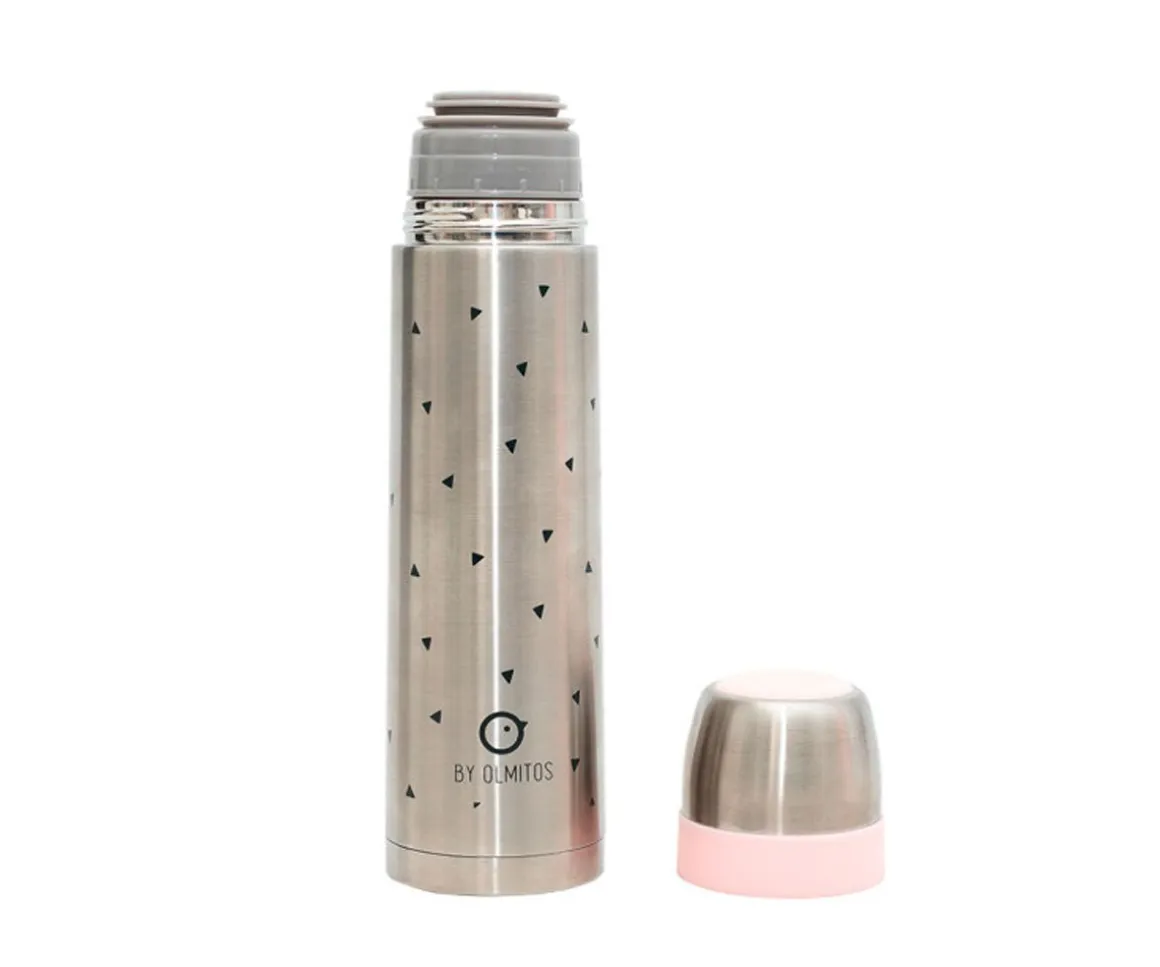 Termo Líquidos Triangles Pink