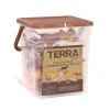Terra Cubo Marron Perros y Gatos 60 piezas