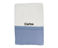 Toalla de Baño Mini Star Blue Personalizable