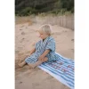 Toalla de Playa Ocean Sea Life Azul Personalizable
