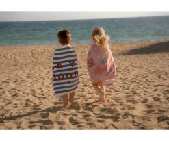 Toalla de Playa Ocean Sea Life Azul Personalizable