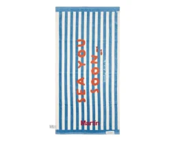 Toalla de Playa Ocean Sea Life Azul Personalizable