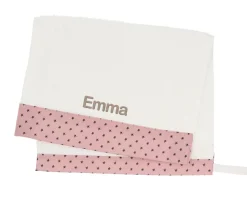 Toalla Guardería Mini Star Pink Personalizable