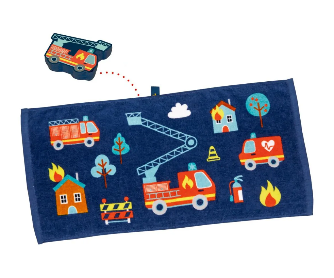 Toalla Mágica bomberos