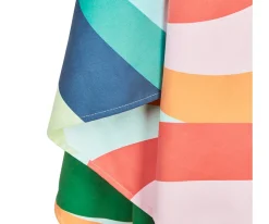 Toalla Playa Large Microfibra Summer Fruit Loops Personalizable